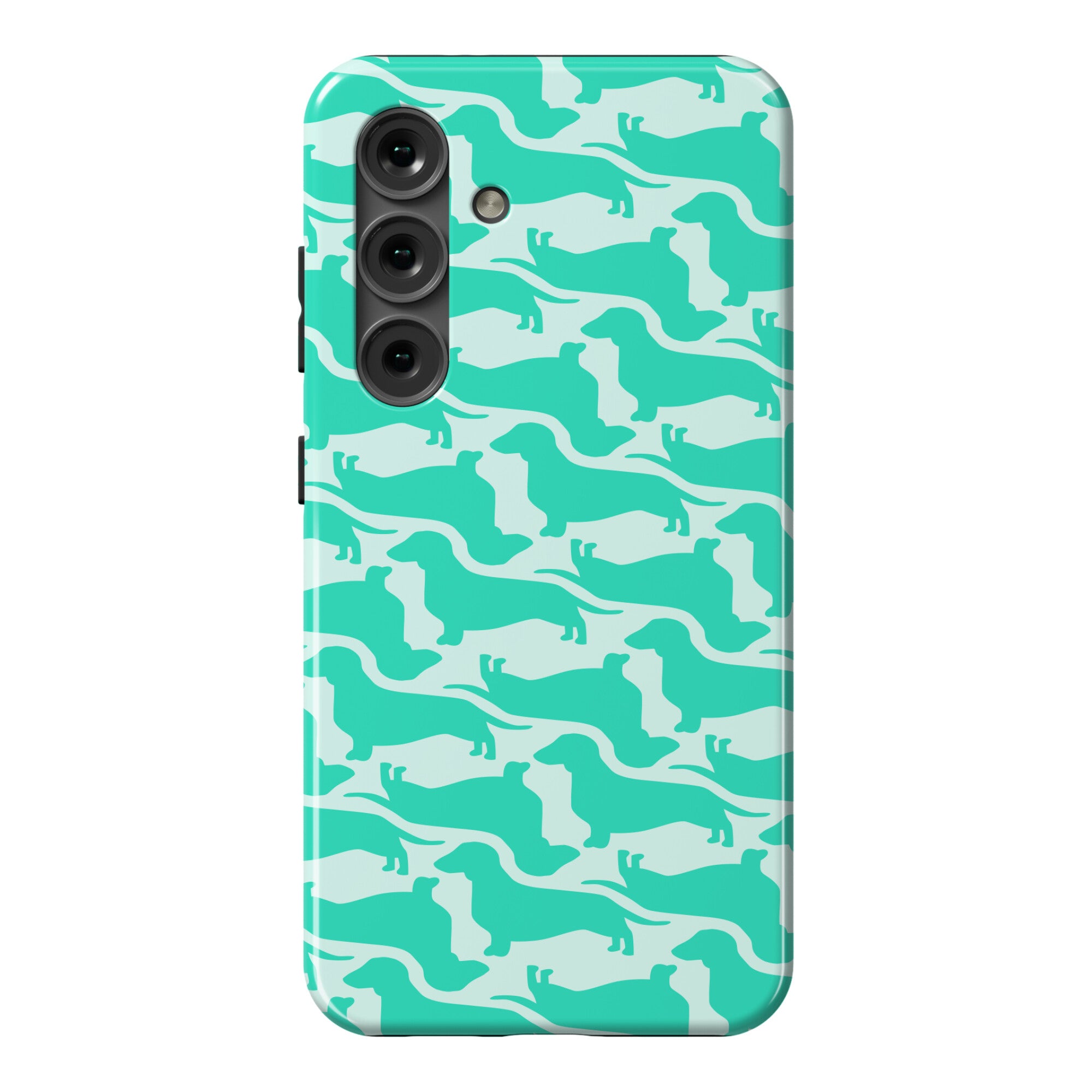 Wiener Dog Pattern Phone Case